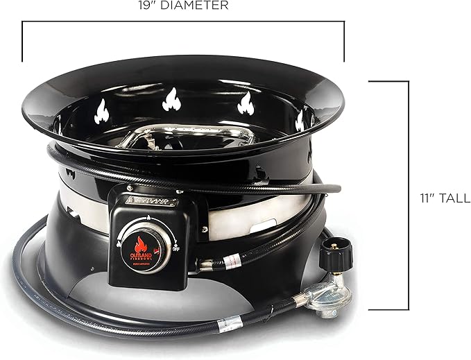 Chimenea de gas propano Outland Living Firebowl 870 Premium 19" miniatura 3