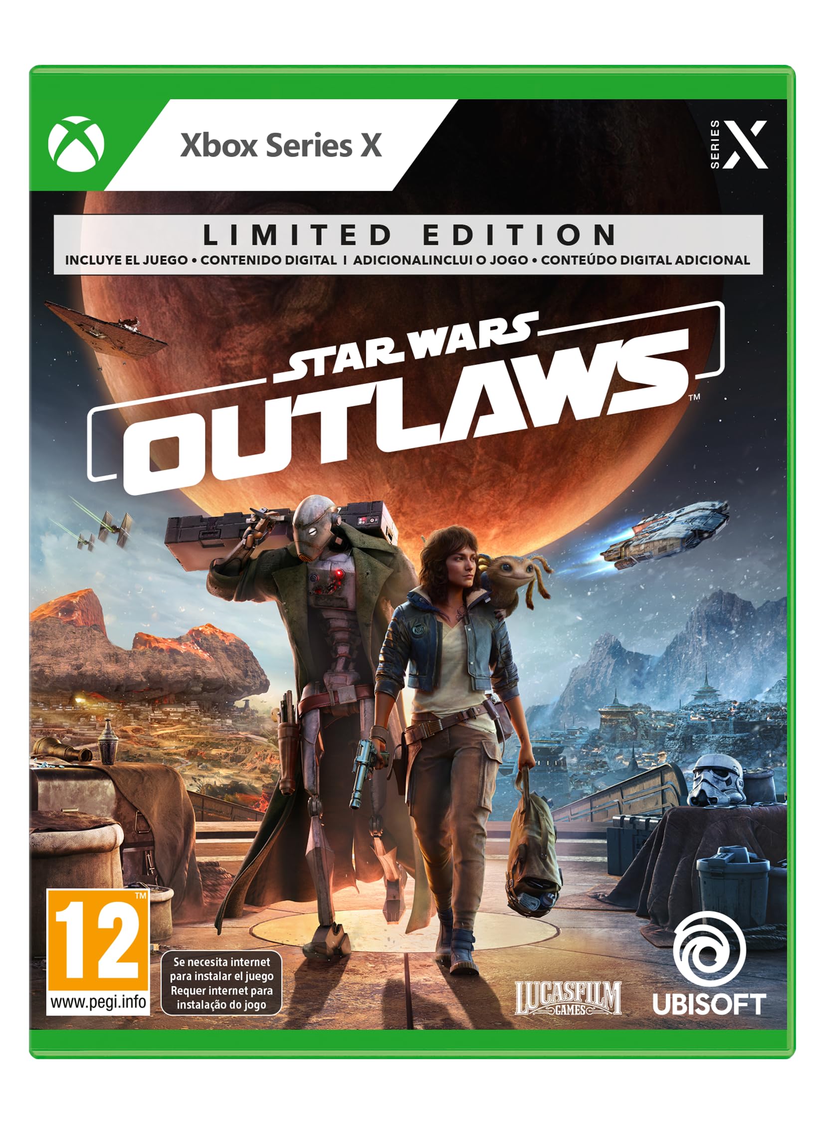 Star Wars Outlaws Limited Edition (Exclusive to Amazon.es) (Xbox Series X)