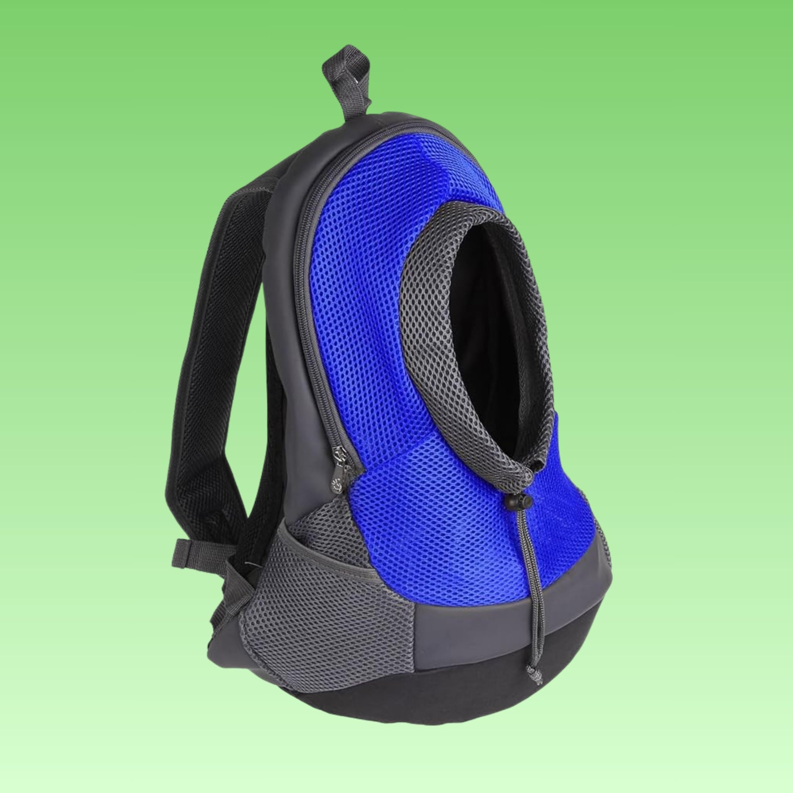 Yasta Zaino per Cani 5-7 kg, Zainetto Porta Cane Piccola, Trasportino Morbido Rete Traspirante con Foro Testa, Marsupio Viaggi Trekking