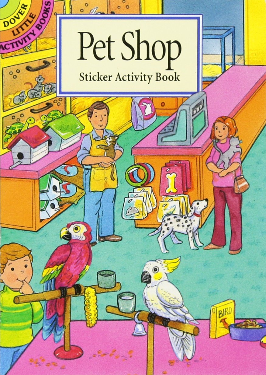 Pet Shop Sticker Activity Book