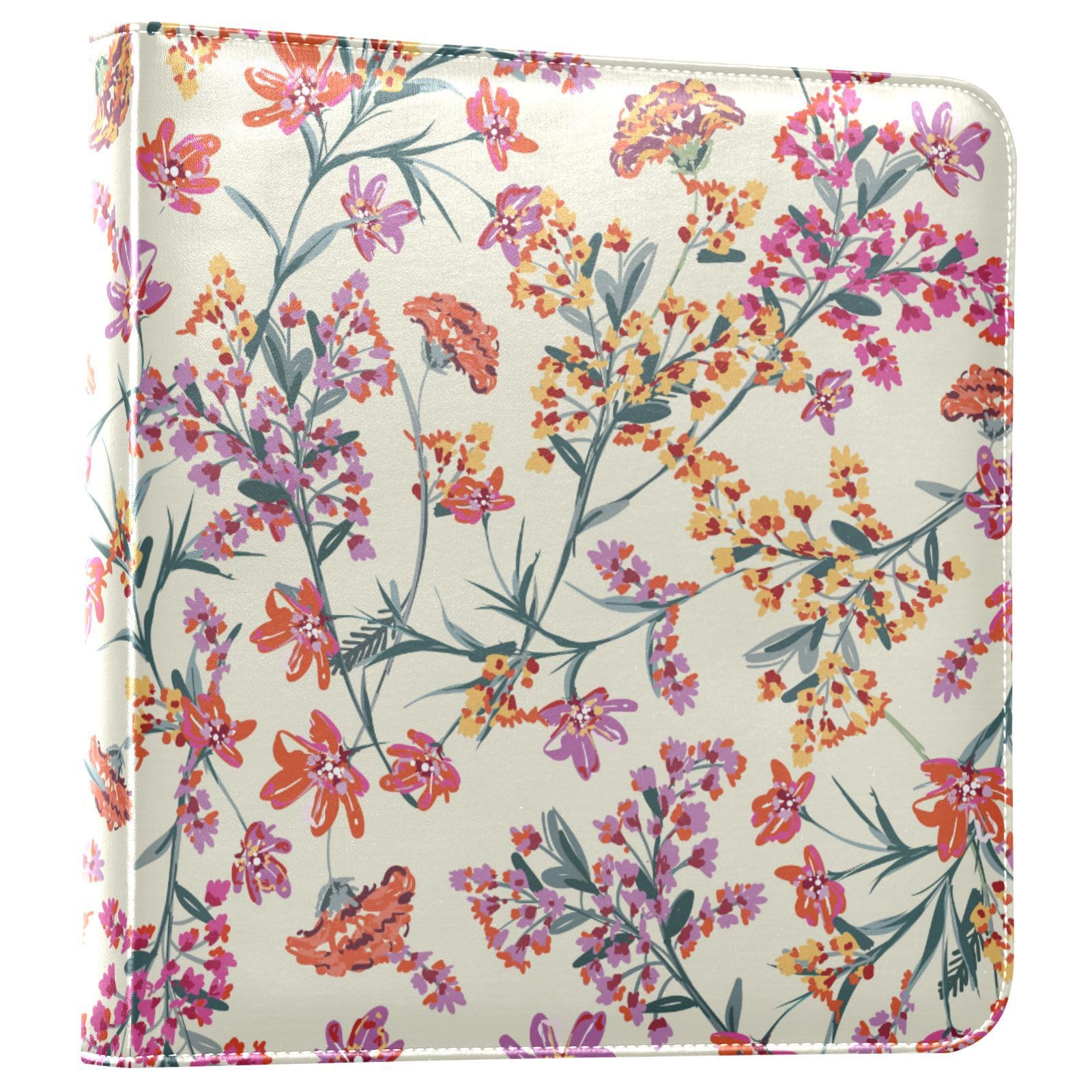 Álbum de fotos, páginas autoadhesivas, estanterías, álbumes de fotos, álbumes de fotos para todos los tamaños, fotos de 4 x 7 pulgadas, flores silvestres florecientes