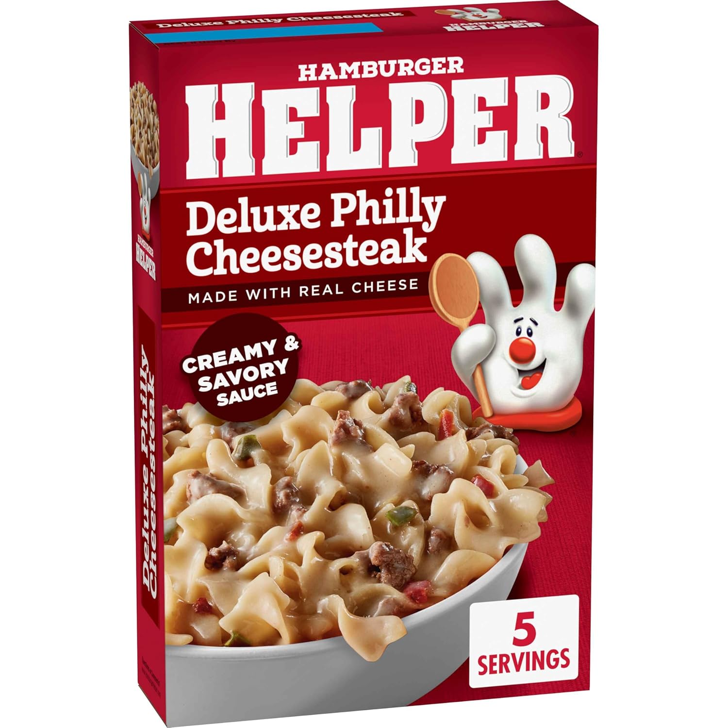 Hamburger Helper Deluxe Philly Cheesesteak, 4.8 Ounces, 12 per Case