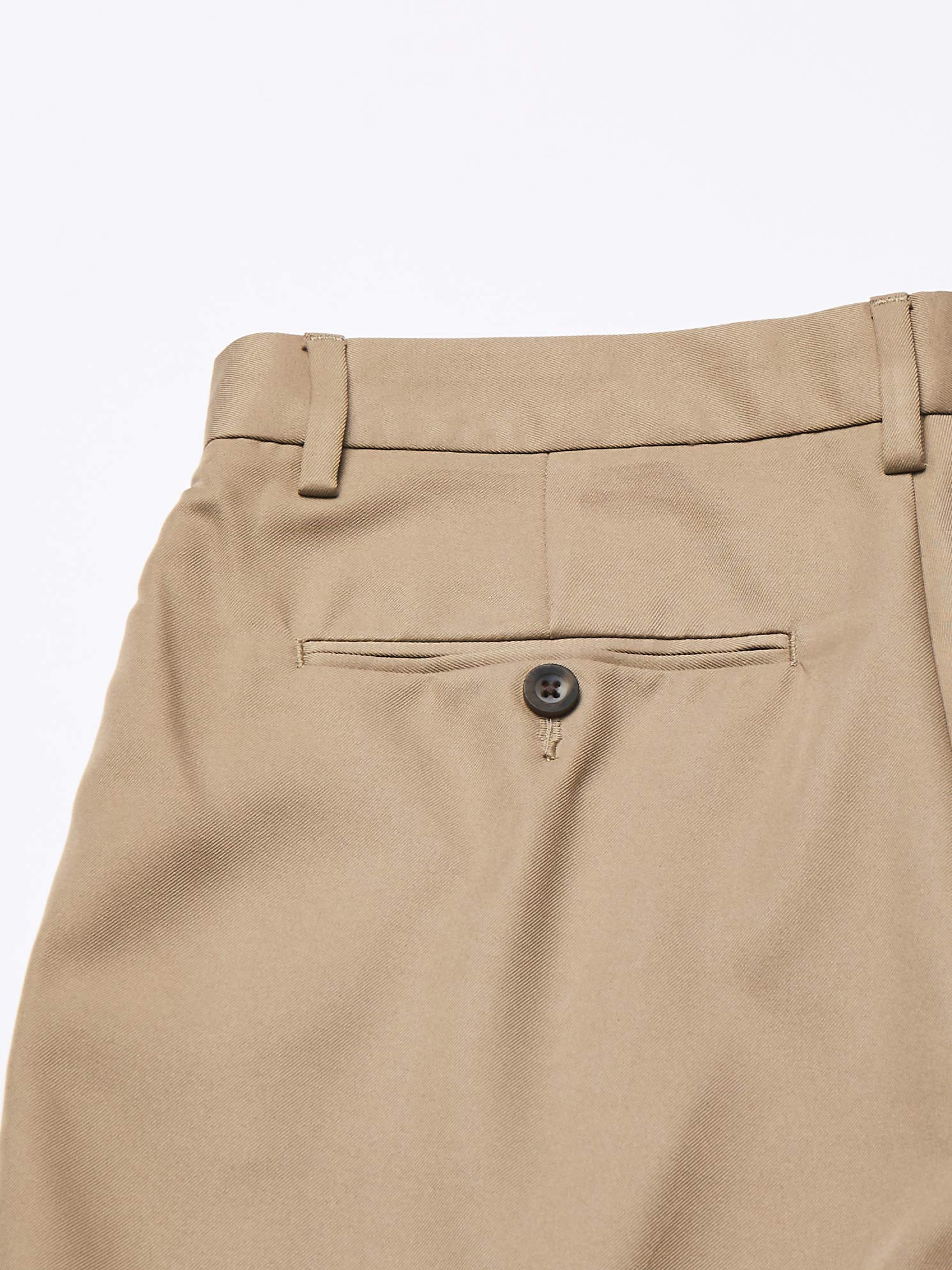 Amazon Essentials Men's Slim-Fit Flat-Front Dress Pant, Khaki Brown, Size 30W x 32L