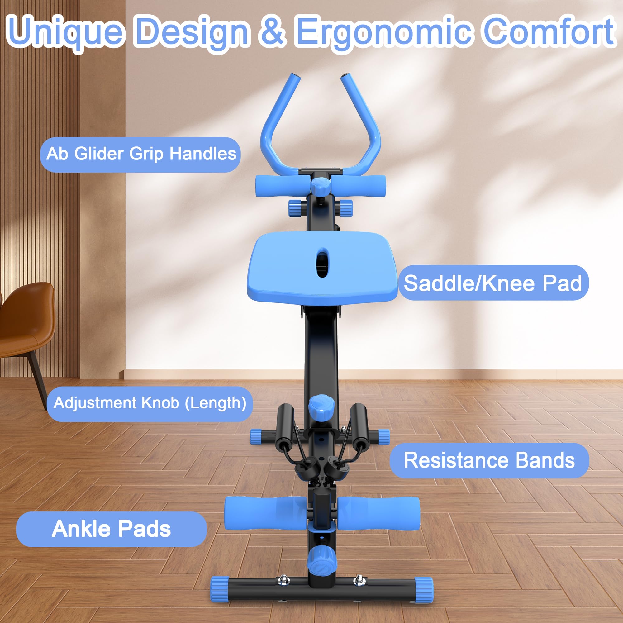 Snapklik.com : 4-in-1 Exercise Equipment Rowing Machine Leg Press ...
