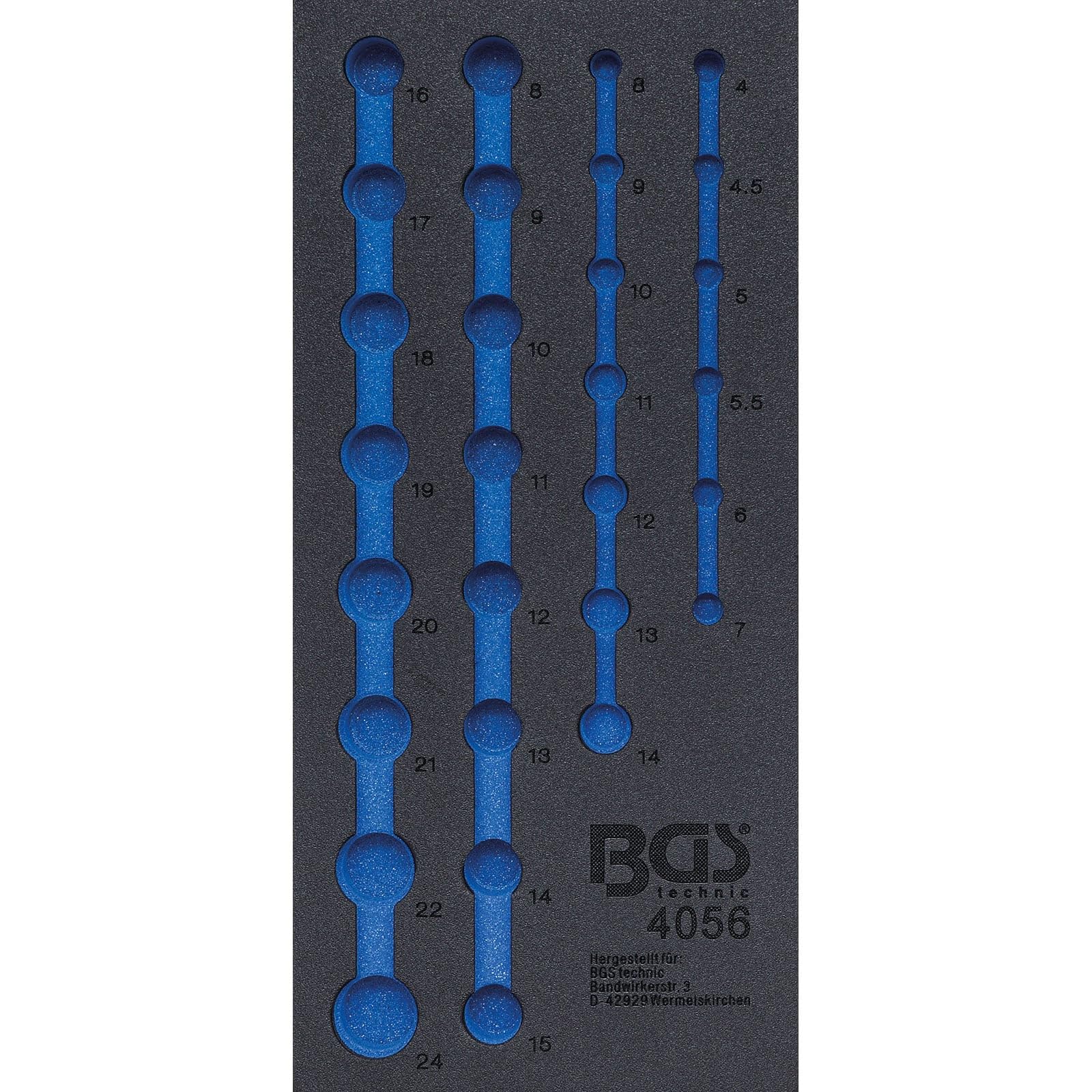 Bgs 4056-1 | Tool Tray 1/3, Empty | For 4056