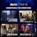 Alto TX415 700W 15" Powered PA Speaker with TWS Bluetooth, 2-Channel Mixer, for Outdoor DJ or Band Performances, Rehersals, Venues or Events gallery image