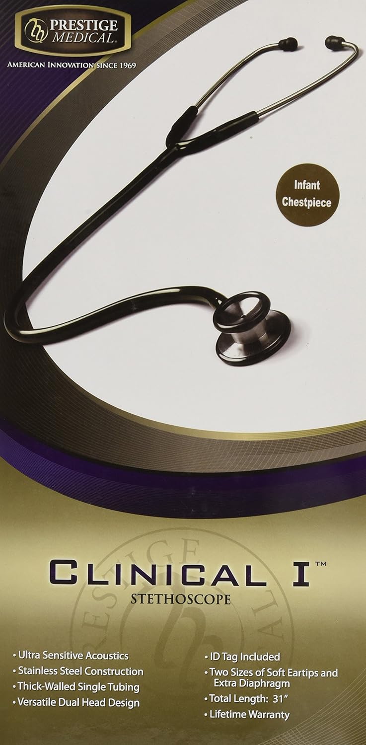 Prestige Medical Clinical 1 Stethoscope, Aqua Sea : Industrial & Scientific