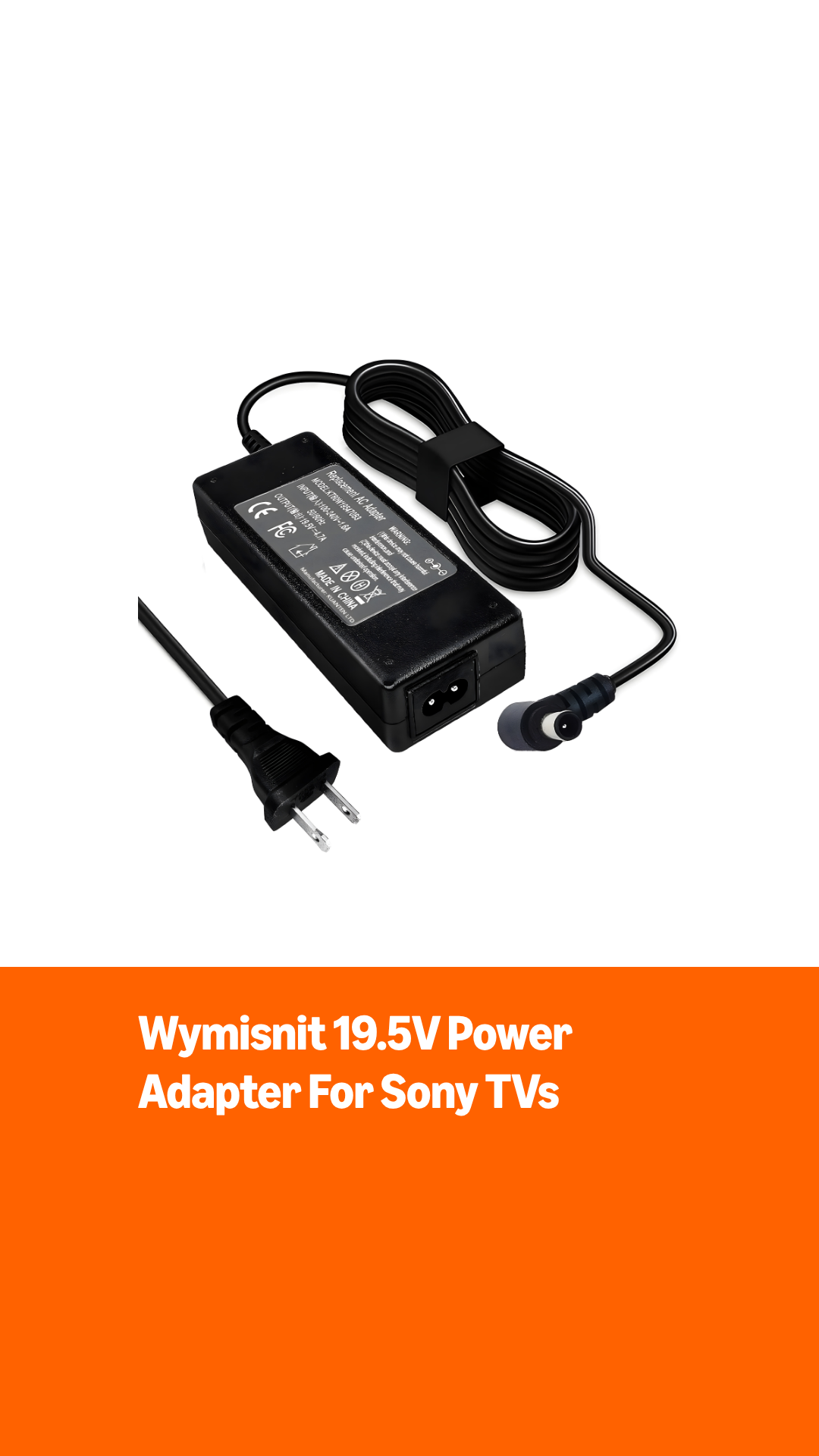 Amazon.com: 19.5V Adapter Power Cord for Sony Bravia LCD TV KDL