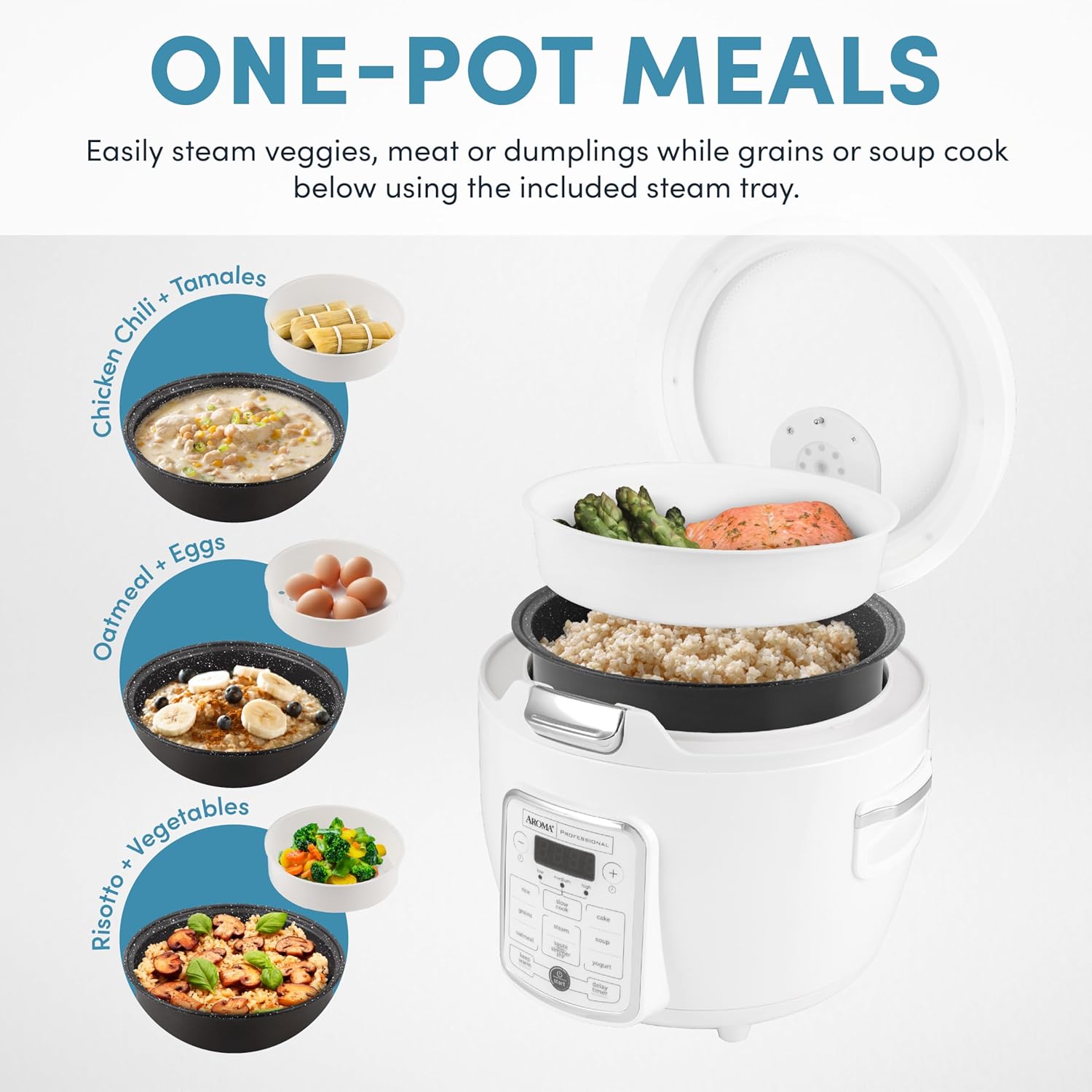 Unlock Perfect Grains: AROMA® 20-Cup Digital Multicooker Review