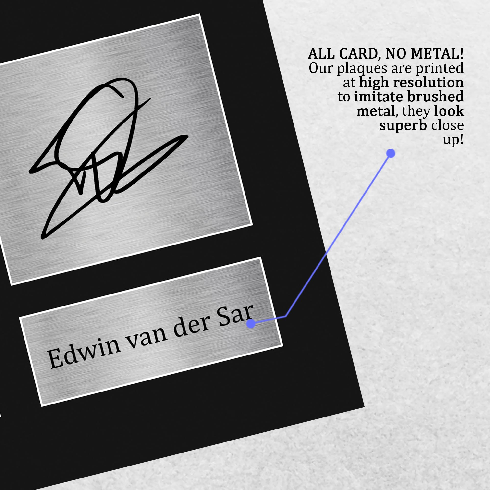 Amazon.com: HWC Trading Edwin van der Sar Gifts Printed