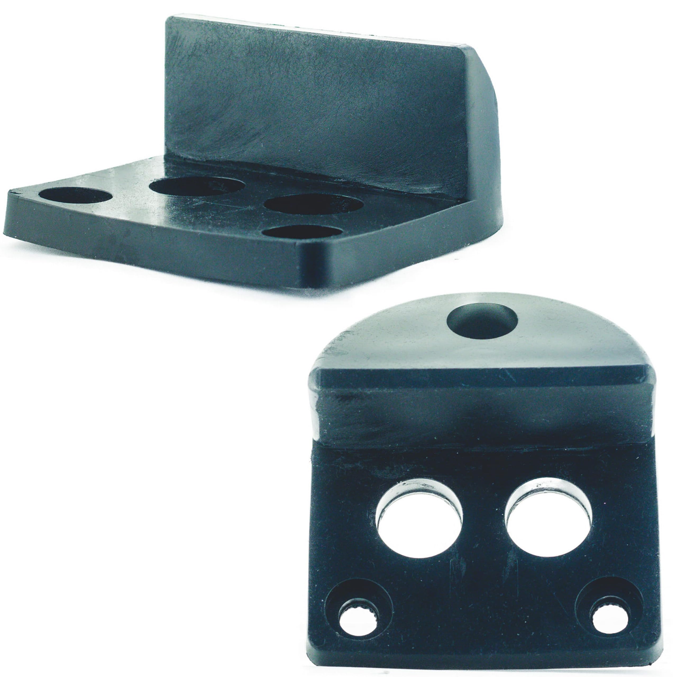 Tope de goma para puerta oscilante, 150 x 130 x 65 mm (GS-03)