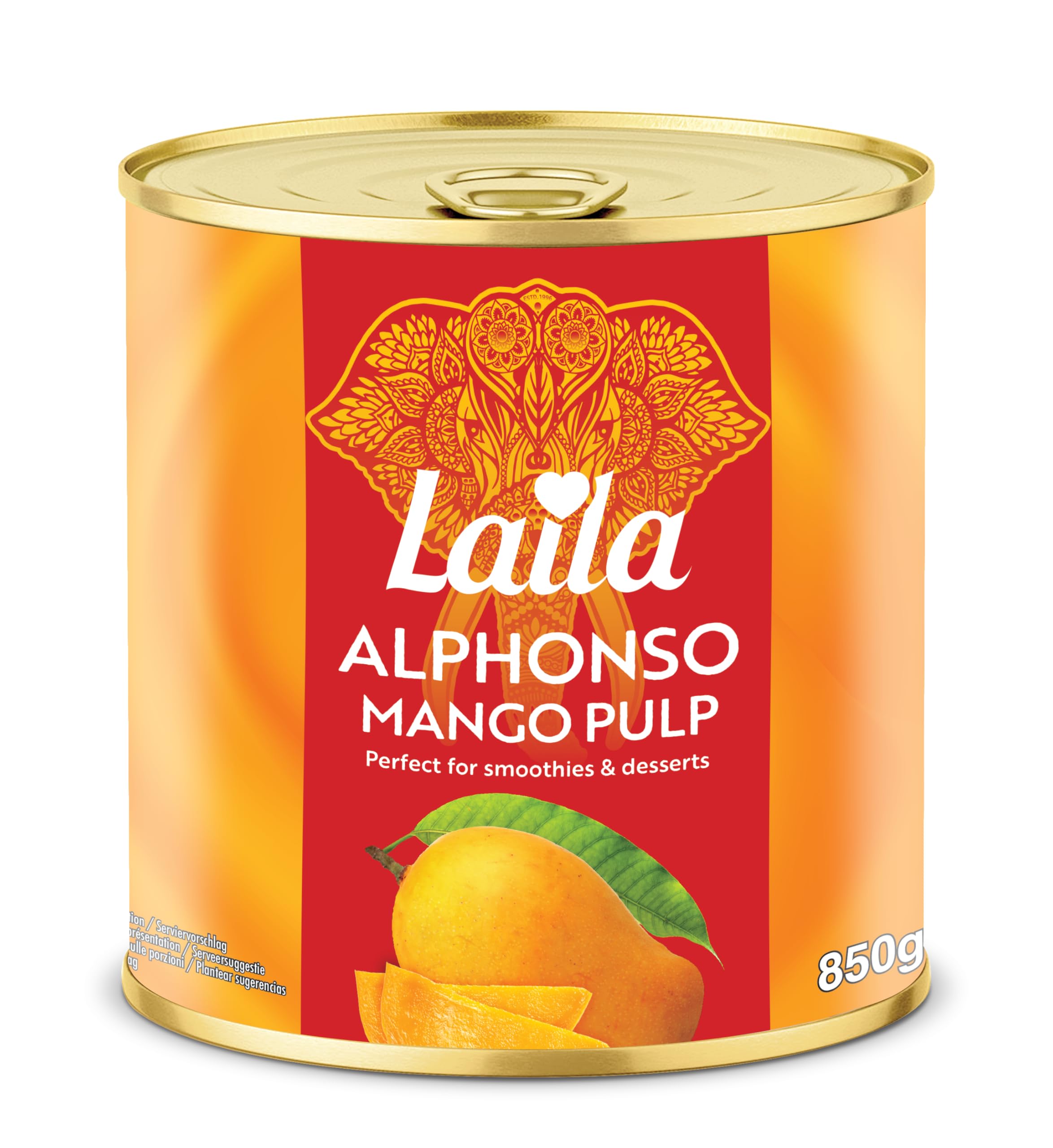 Laila Alphonso Mango Pulp, 850g