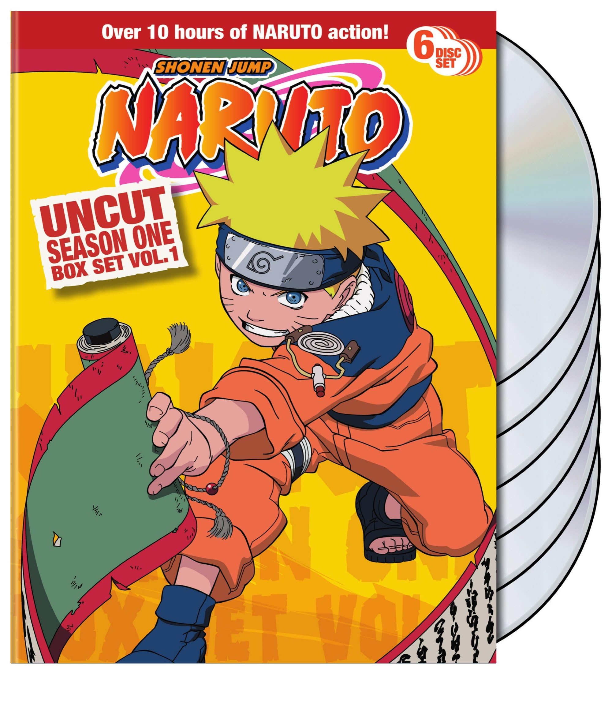 NARUTO セット DVD ボックス付き Naruto Uncut Season 1 Vol 1 Box Set: Amazon.ca: Various, Various