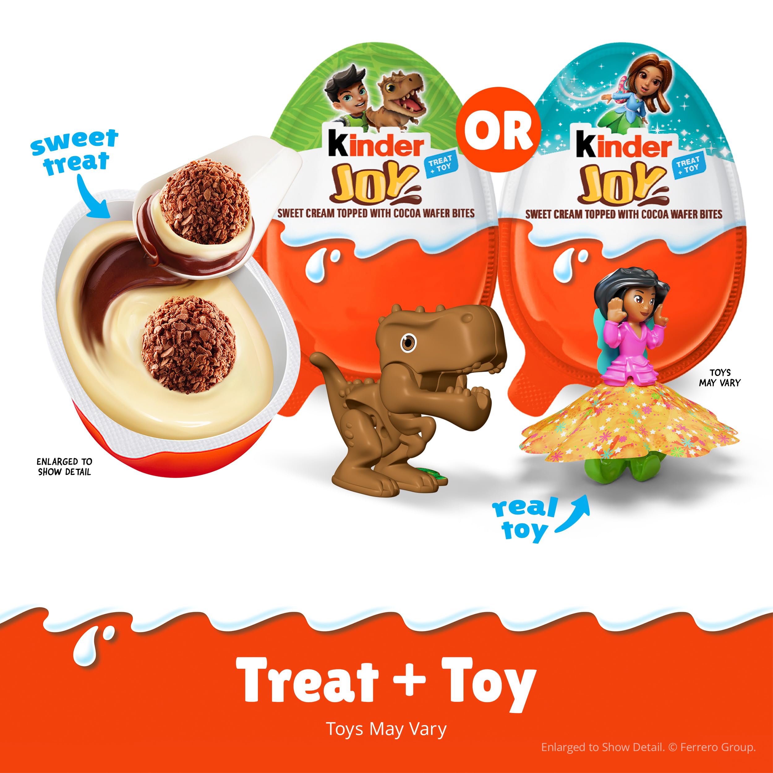 Amazon.com: Kinder Joy Egg, Treat Plus Toy, Sweet Creams and