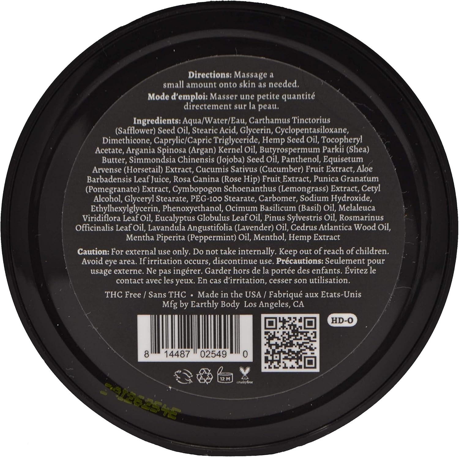 Hemp Daily Intensive Cream | Intensive Hemp Cream with, No Color, Size 1.7 : Health & Household