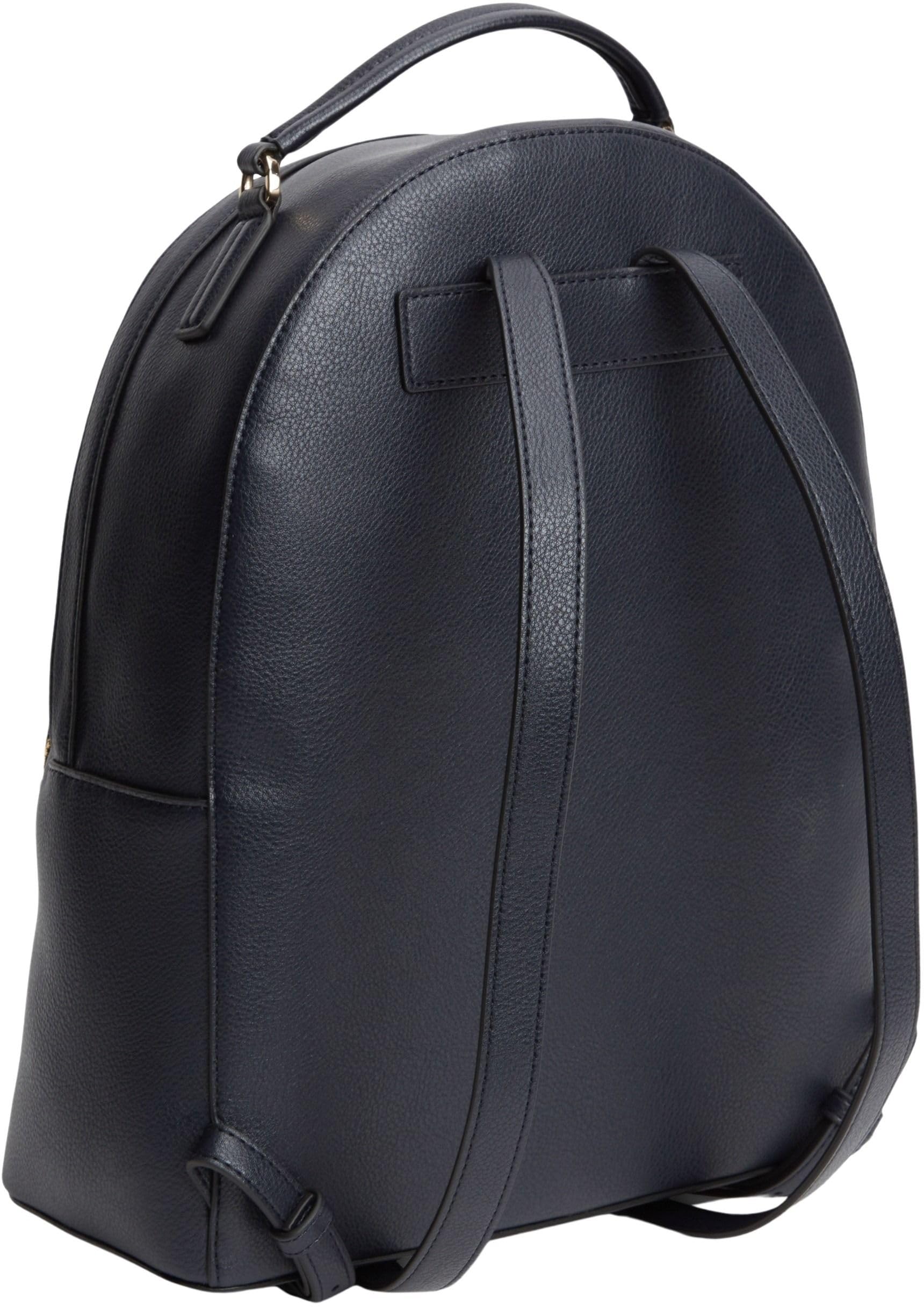 Tommy Hilfiger Damen Rucksack Daily mit Branding, Blau (Space Blue), Einheitsgröße