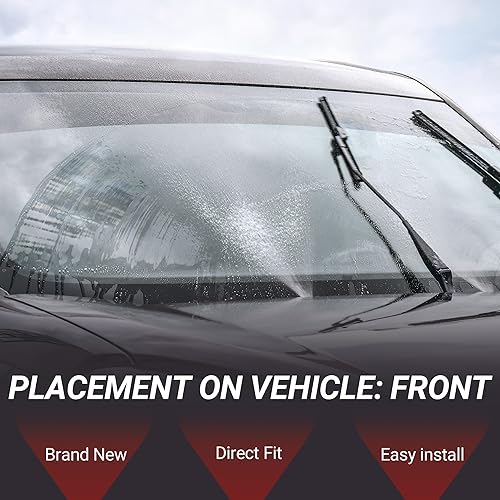 Miniatura 2 de F FIERCE CYCLE Boquilla de limpiaparabrisas para Dodge Boquilla de lavado de parabrisas 1 juego