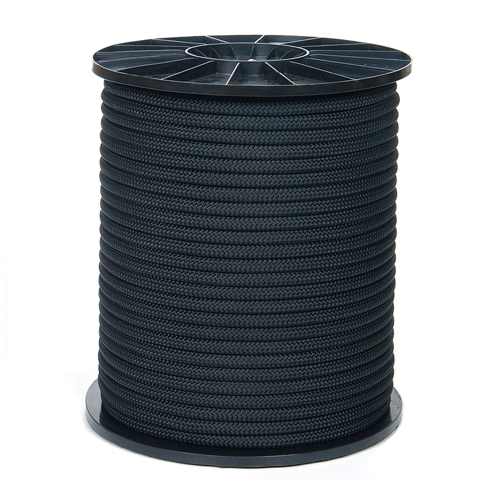 Cuerda de Nailon de Alta Resistencia, Cuerda estática Negra de 13 mm, 20 m-30 m, Anclaje for Habilidades aéreas de Descenso al Aire Libre, Carga de 3000 kg
