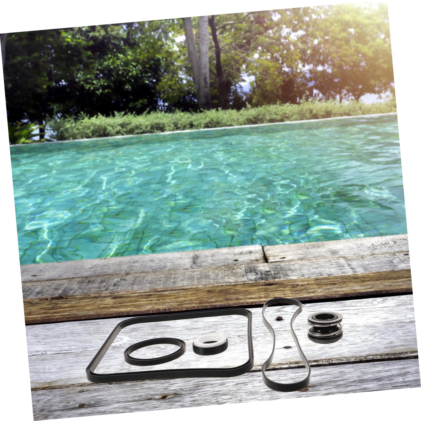 HANABASS 5ensembles De Sealing Caoutchouc pour Pompe De Piscine Accessoires De Remplacement Spxtra