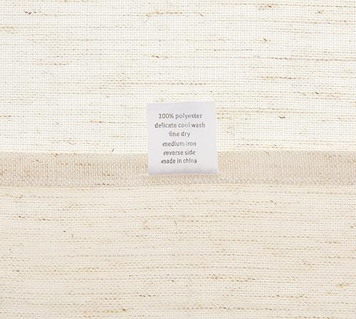 Miniatura 3 de SARO LIFESTYLE 1710.N20S - Servilletas bordadas de mezcla de lino con diseño de árbol de Navidad, juego de 4, natural, 20 pulgadas