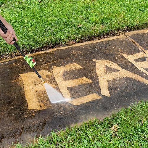 Miniatura 8 de Lavadora a presión eléctrica, 5000 PSI 3.9 GPM Lavadora eléctrica de alta resistencia con cañón de espuma, 4 puntas de boquilla, manguera de 33 pies