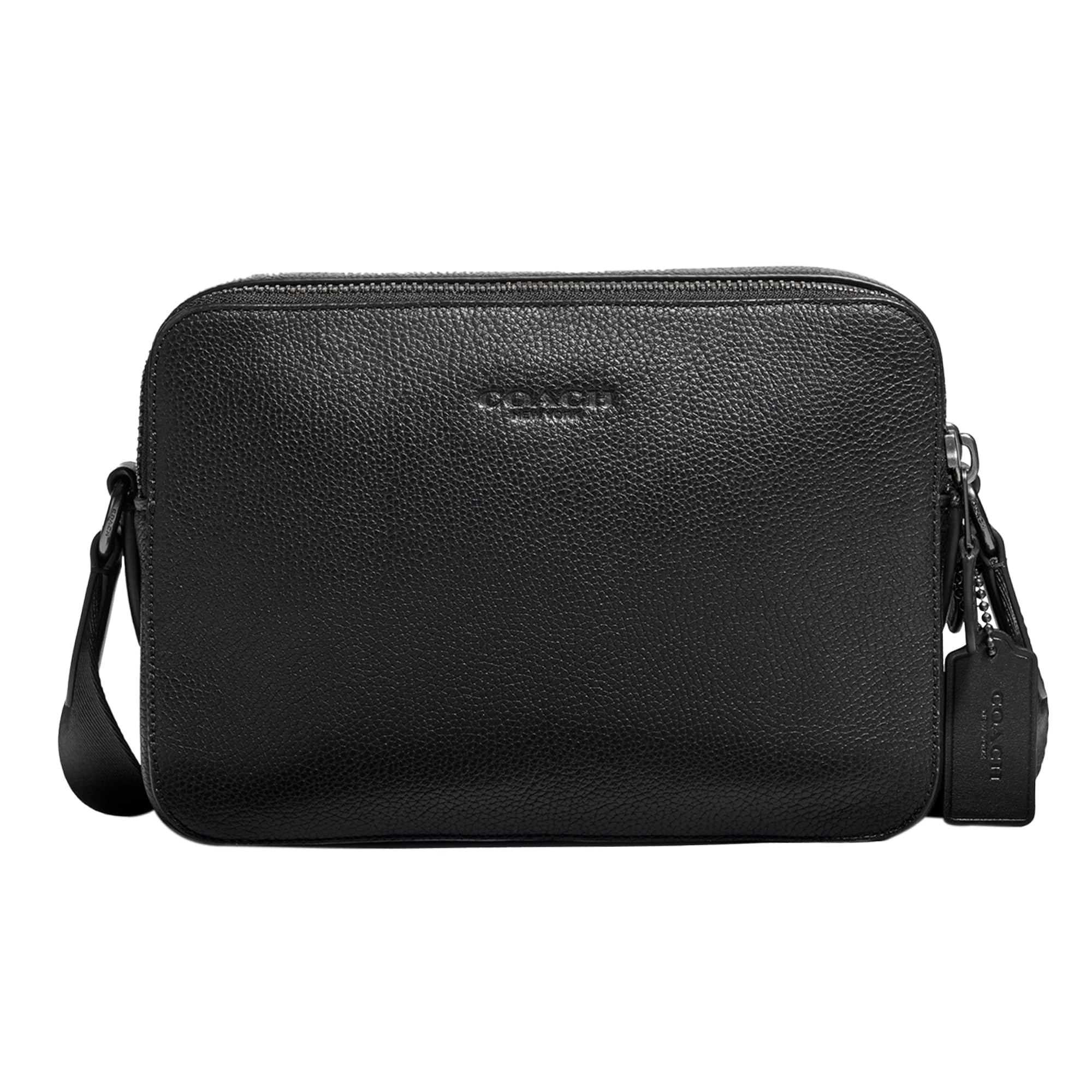 Amazon.co.jp: コーチ メンズ チャータークロスボディ 24インチ ペブル