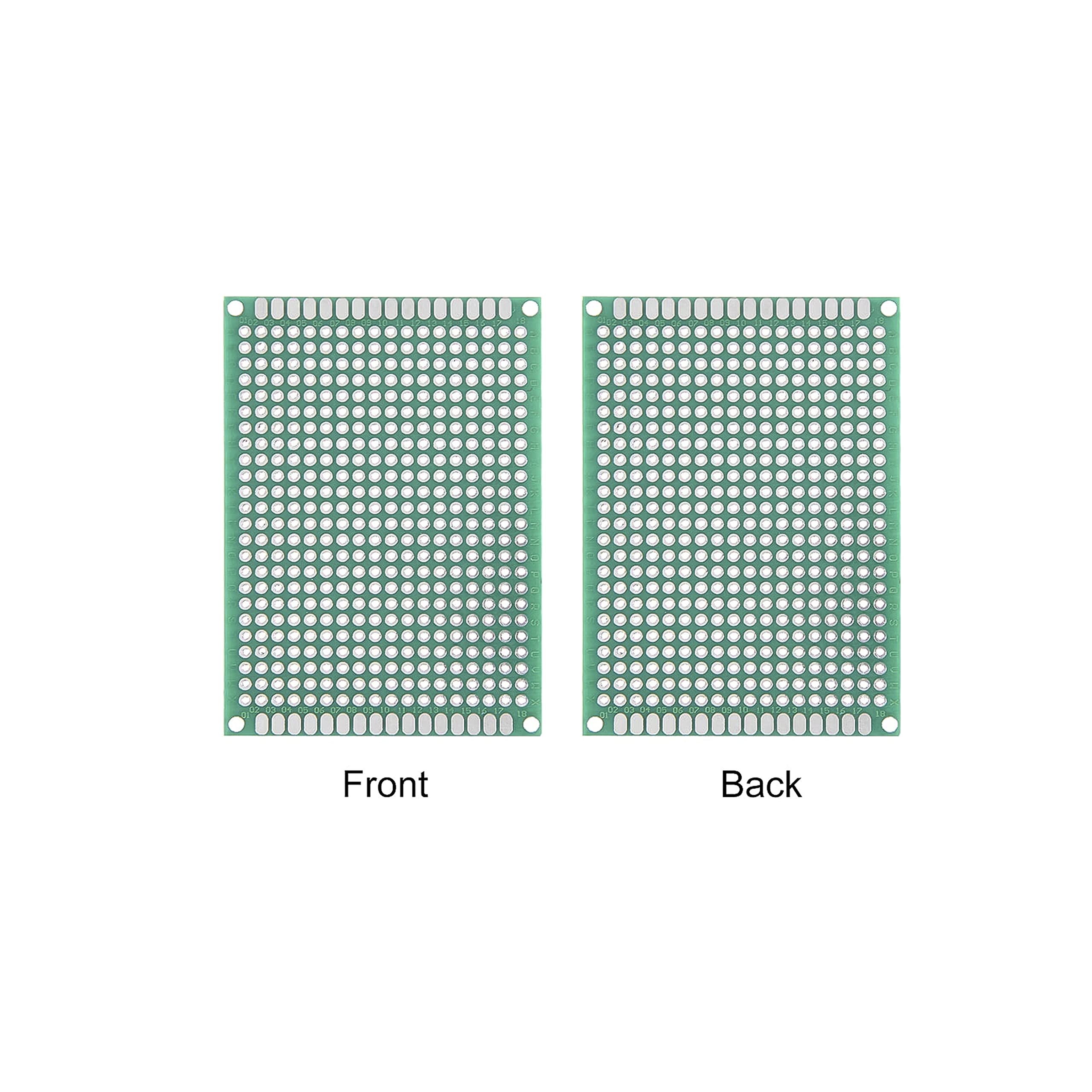 Lot De 20 Plaques PCB 5 X 7 Cm – Circuit Imprimé Pour Prototypage Électronique, DIY, Raspberry Pi – Support Composants – Qualité Française