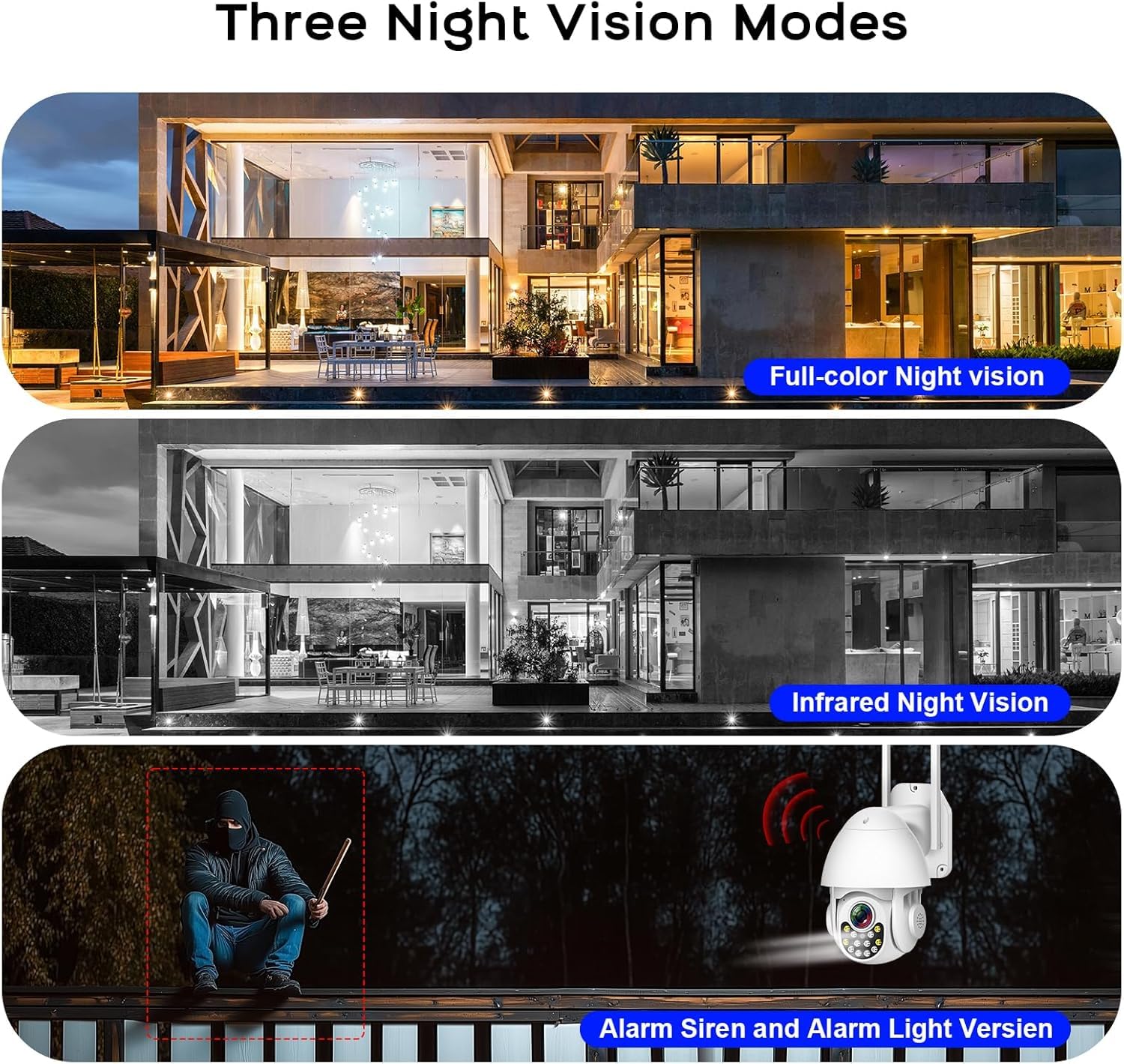 4G/WLAN Alarmanlage Haus mit Außenkamera, Sicherheitssystem für Haus mit Sirene, PIR-Bewegungsmeldern, Fenster-/Türsensor, Fernbedienungen, Kompatibel mit Google Assistant (25 Stück)