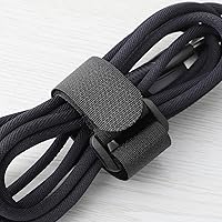 Vista 7 de Pasow Sujetacables ajustables con hebilla de plástico (paquete de 25 unidades)