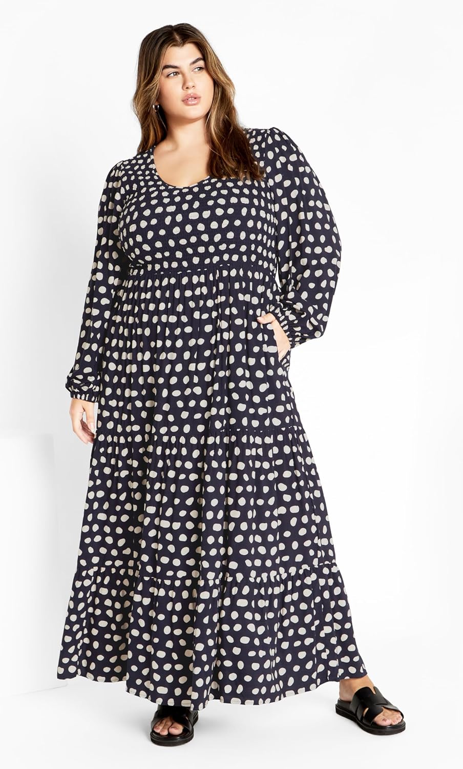 City Chic Women's Plus Size Maxi Jayden Dress, 16 - Image 2