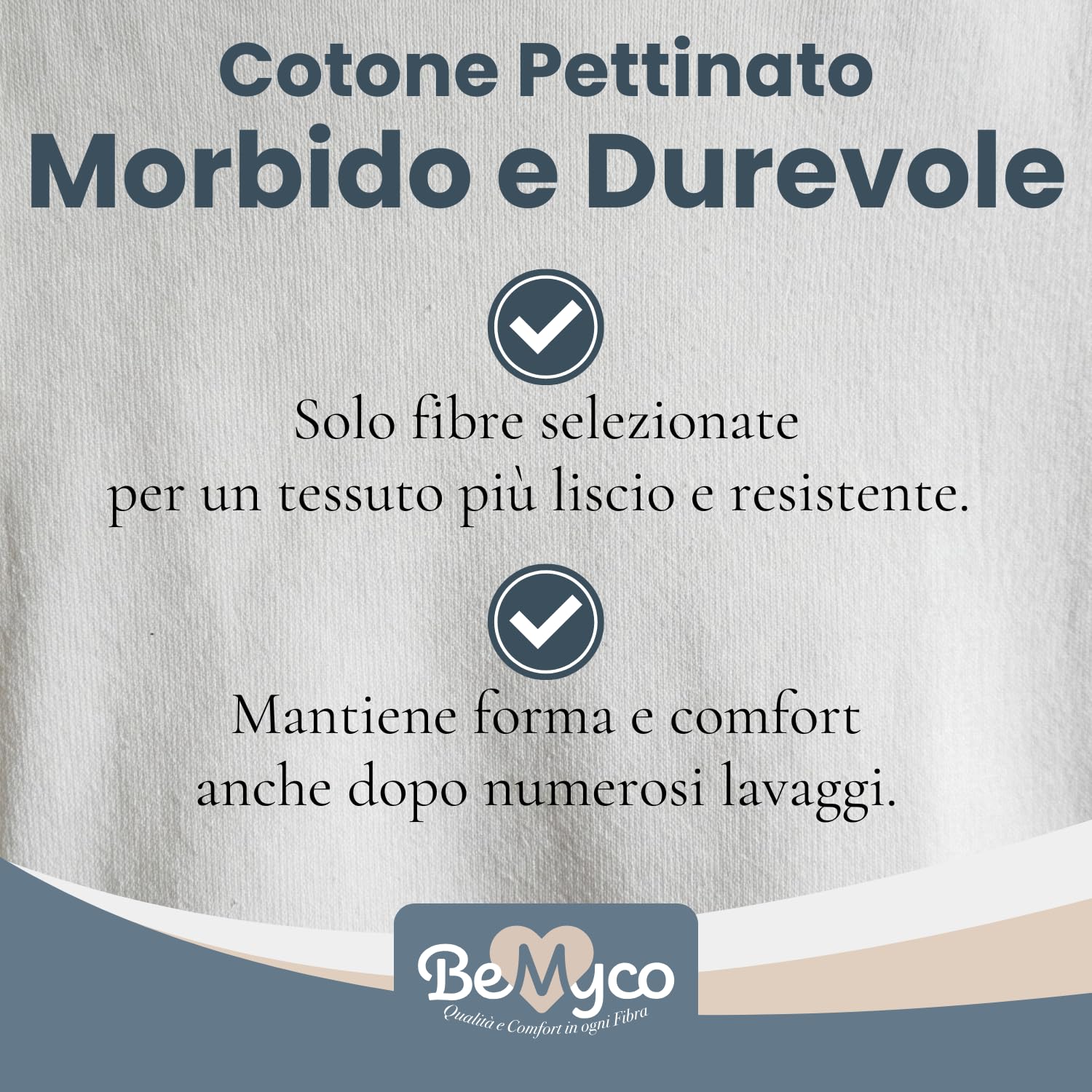 Lot de 2 t-shirts pour homme grande taille – col en V, 100 % coton peigné, fabriqué en Italie, doux et résistant, confortable et respirant