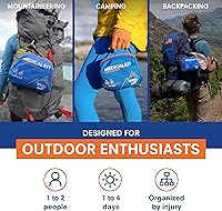 Vista 2 de Adventure Medical Kits Mountain Series, Backpacker Medical Kit - 96 Pieces, blue/orange, one size (0100-1003)
