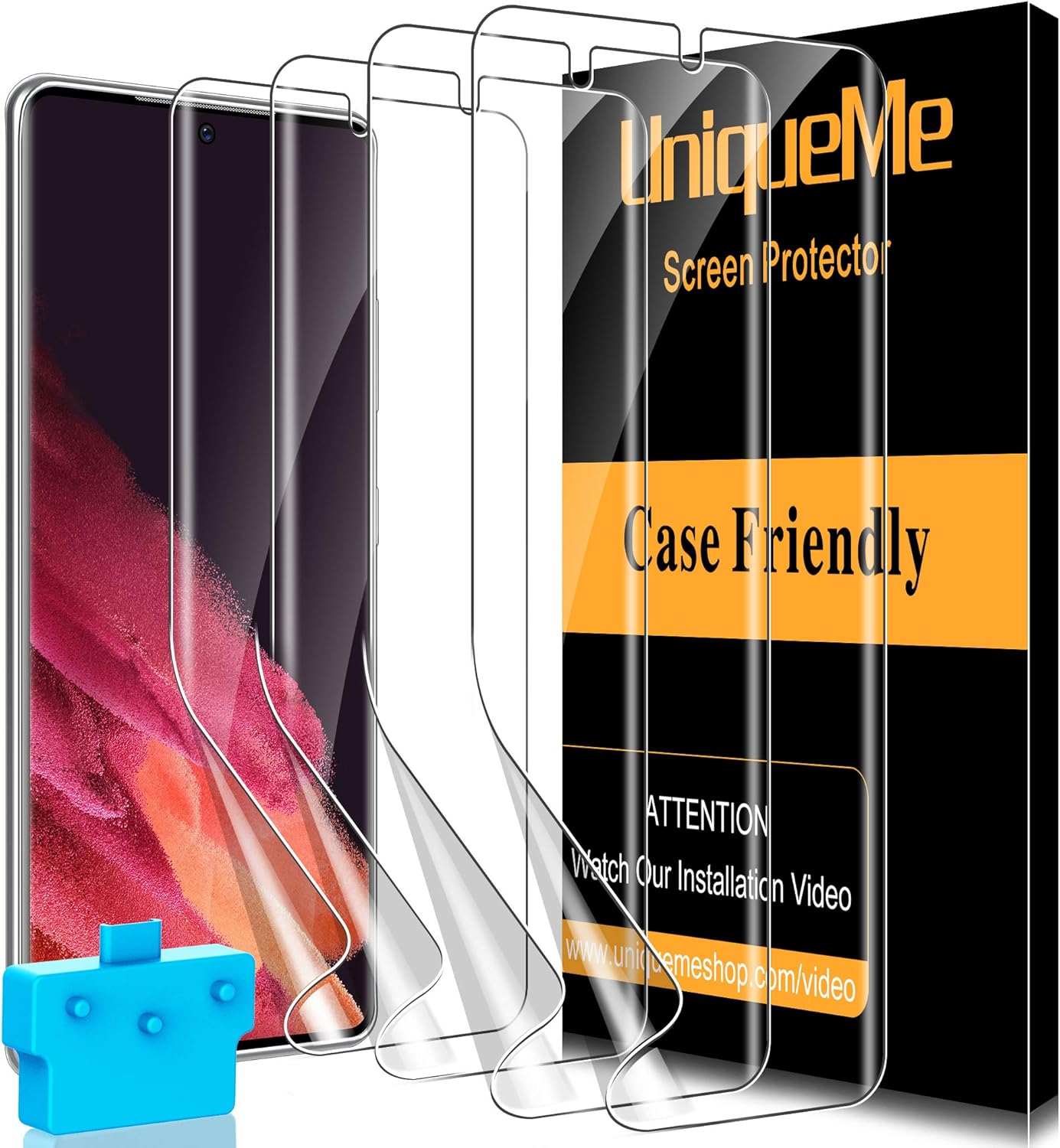 4-Pack Clear Film Screen Protector for Samsung Tanzania Ubuy