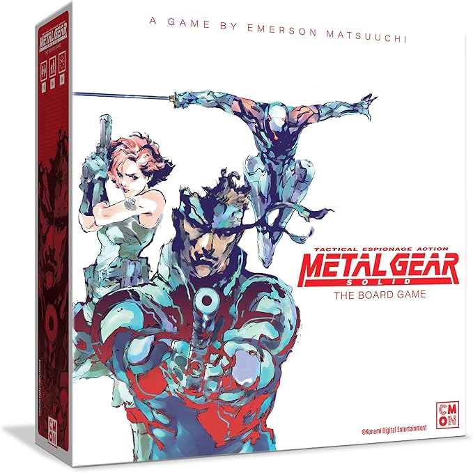 Metal Gear Solid Master Collection Volume 2 Advancing Well 7 815hkObzriL. AC SX679 CMON Metal Gear Solid The Board Game - Stealth & Strategy Gameplay, 14-Mission Campaign & 6 VR Missions, Iconic Characters & Boss Fights, Ages 14+, 1-4 Players, 60-90 Minute Playtime