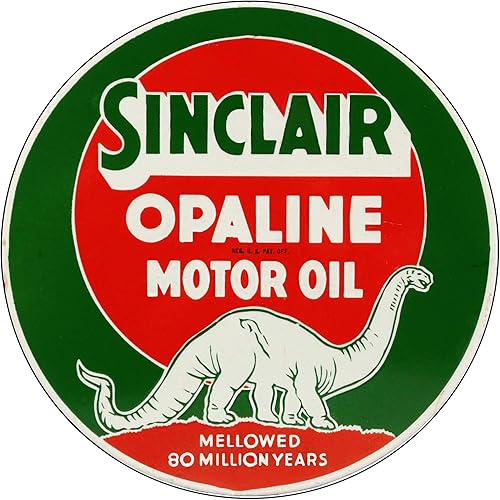 Miniatura 74 de Brotherhood Letrero de gas vintage de reproducción de letreros de metal vintage, letrero redondo de metal para garaje y hogar, 8 pulgadas de Nourse