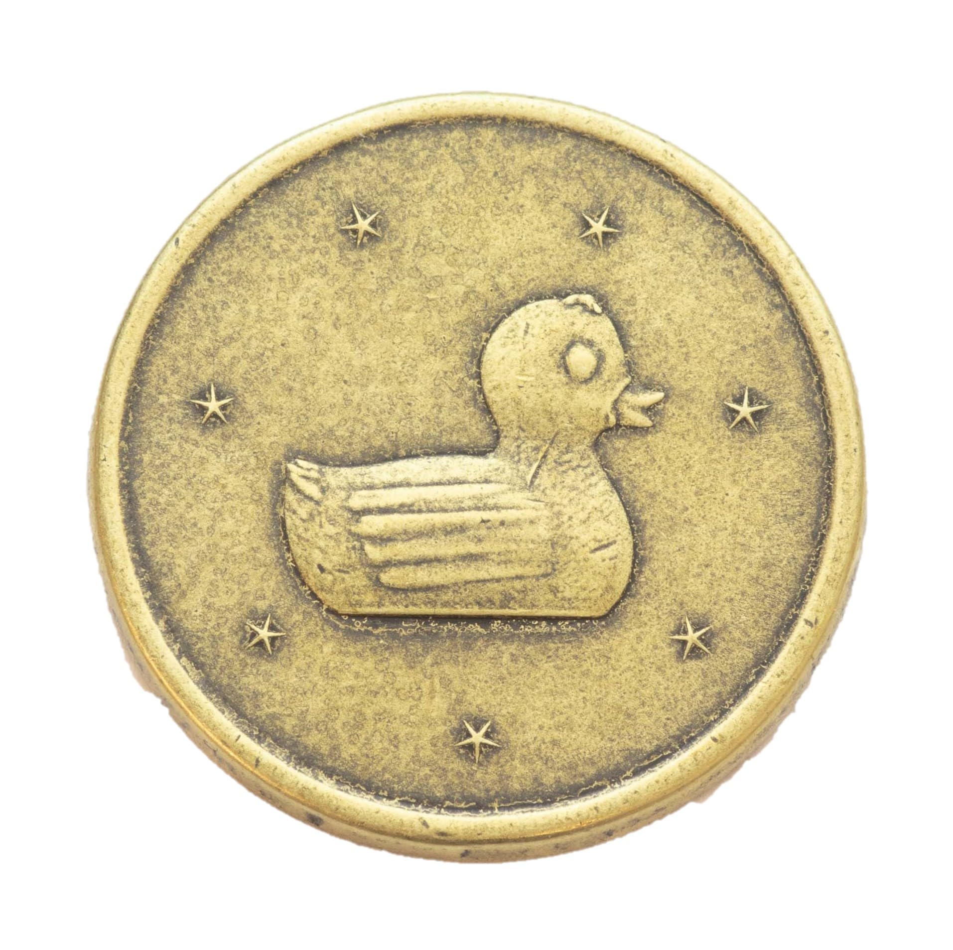 Amazon.com: Lucky Duck Coin in Brass : Toys & Games