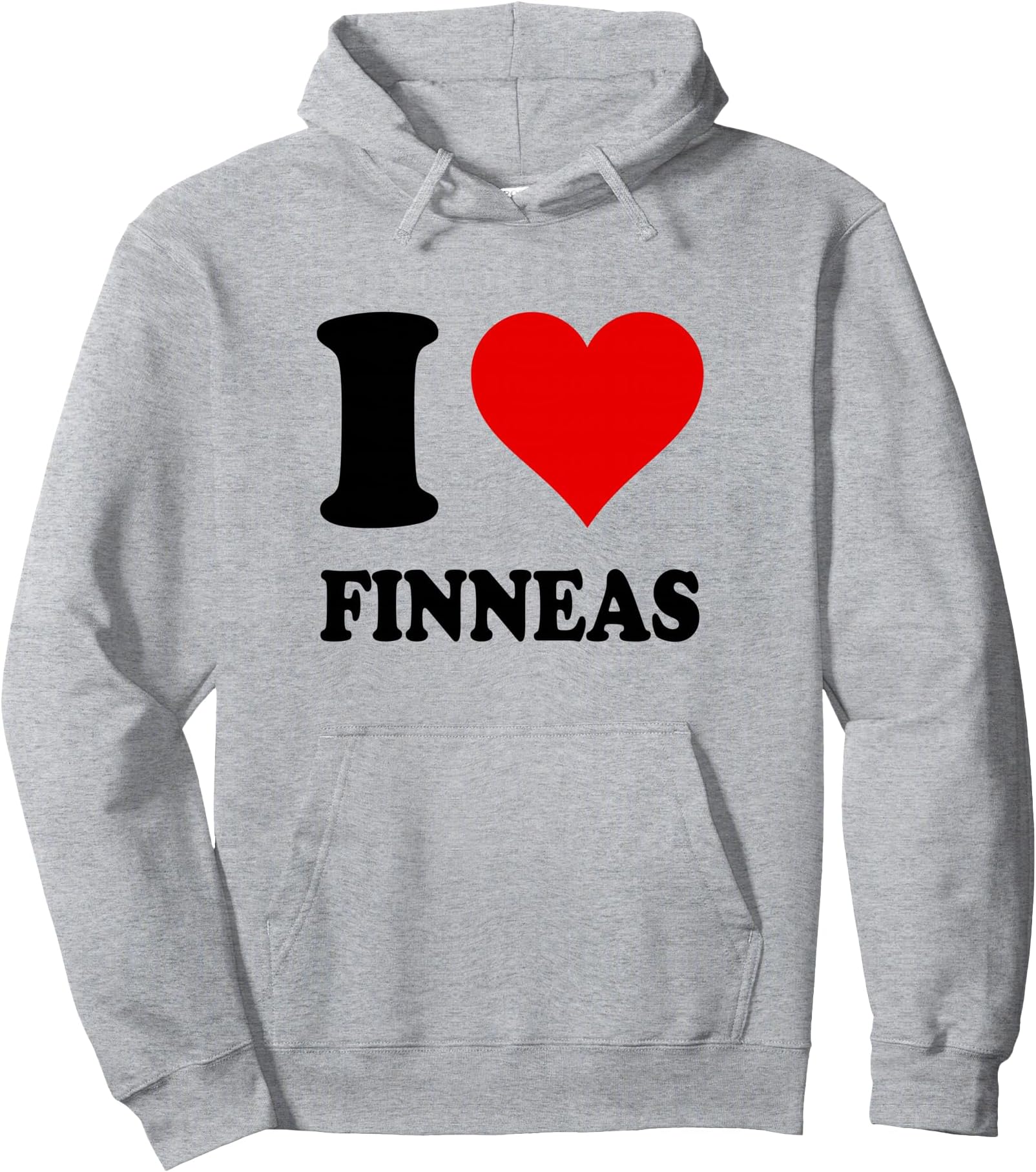 I Love Finneas Pullover Hoodie