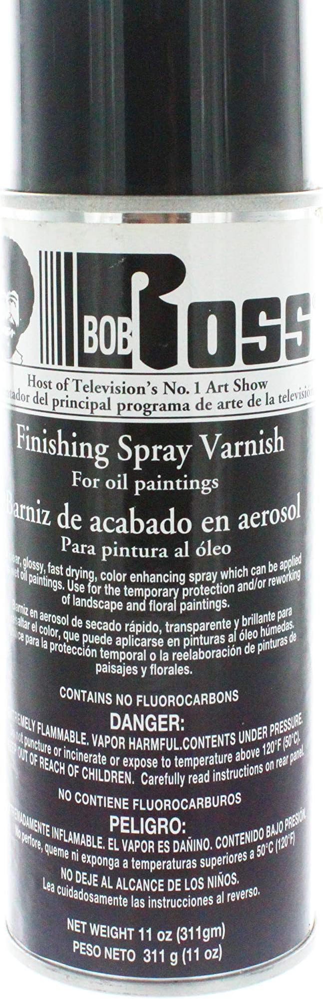 Bob Ross Damar Spray Varnish 11 oz
