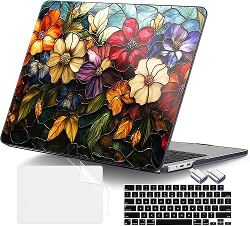 Miniatura 23 de DONGKE Funda para MacBook Air de 13.6 pulgadas 2025 2024-2022 A3240 A3113 A2681 M4 M3 M2 Chip Touch ID, carcasa rígida de plástico y cubierta de