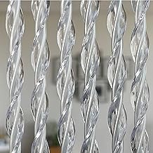 Trente Fly Curtain for Balcony Doors, Various Sizes and Colours, Fly Screen, 140 x 230 cm, Transparent