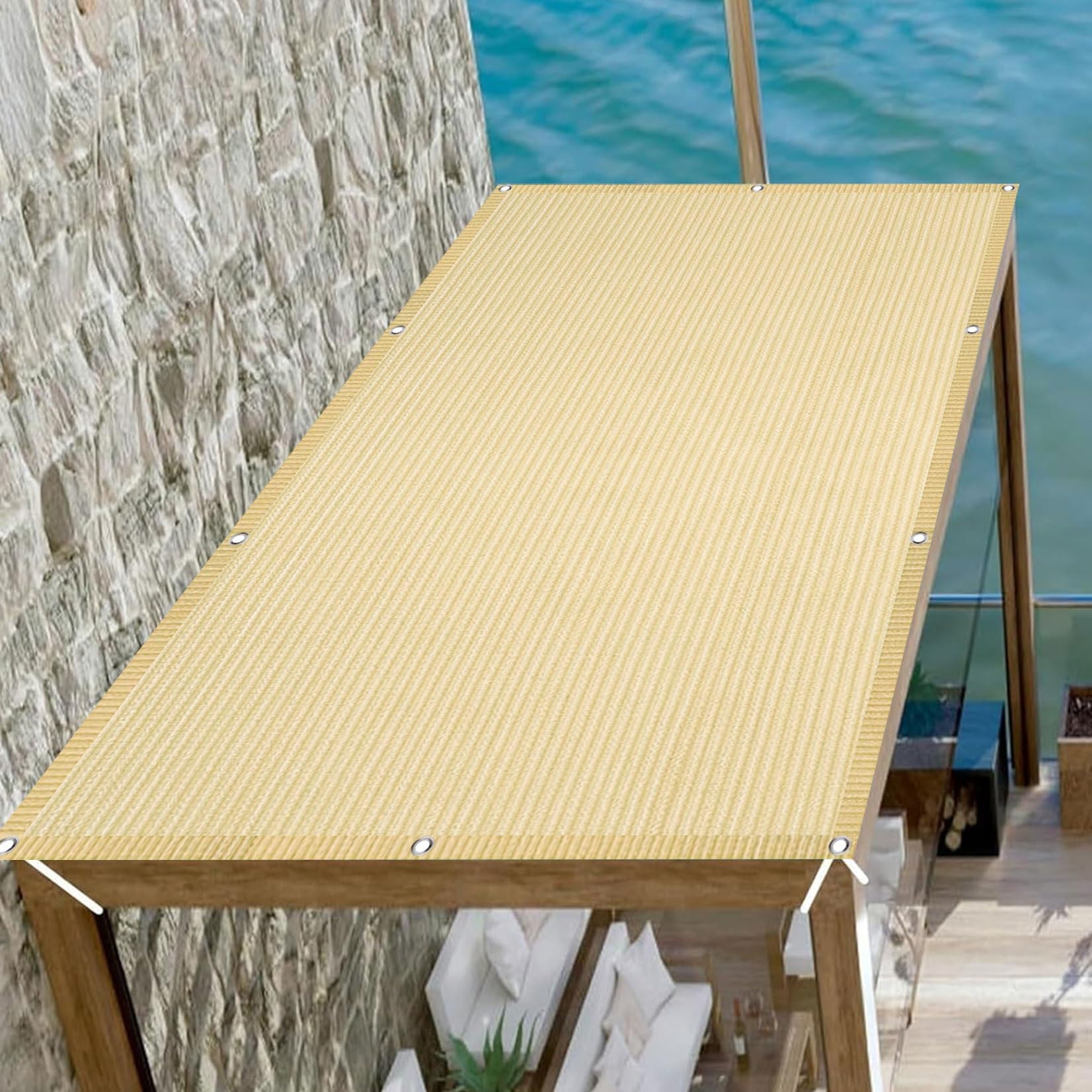 Voile d'ombrage anti-UV pour pergola : protégez votre terrasse du soleil