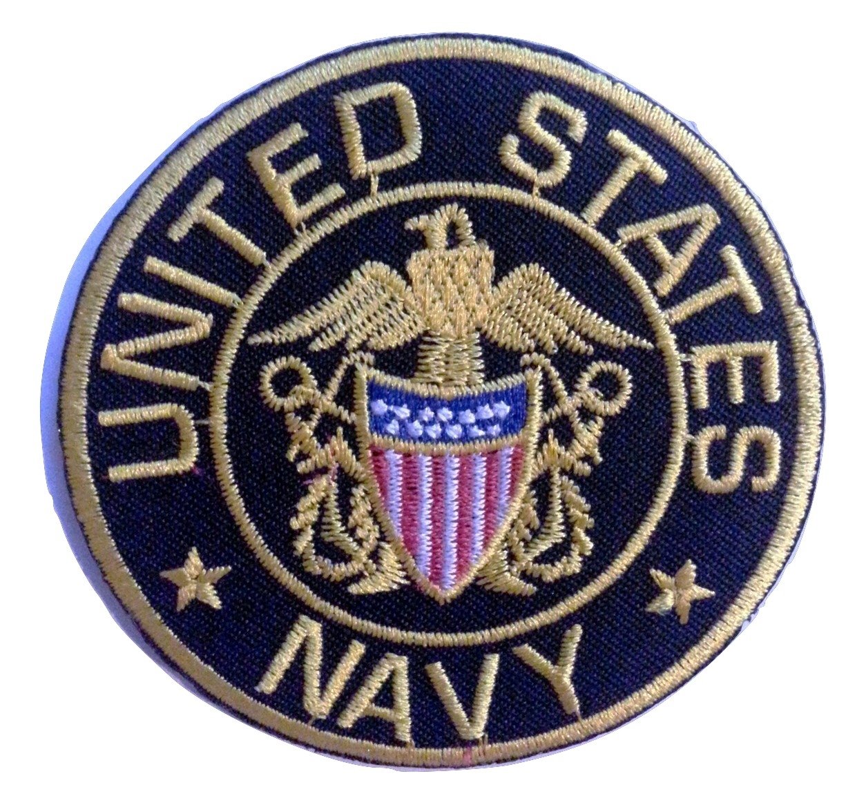 Applicazione Termoadesiva Patch Tessuto Mimetico Militare Ricamo ARMY Stelle Gra