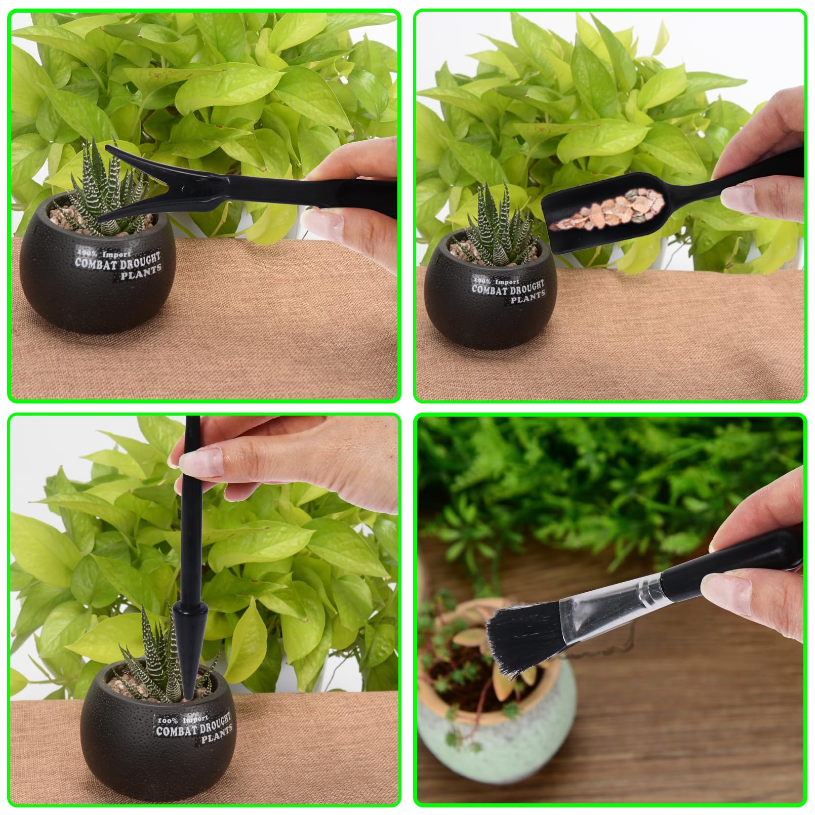 Umtopfmatte Für Pflanzen – 80 X 100 Cm, Wasserdicht, Mit Kupferschnallen, Für Sukkulenten & Bonsai