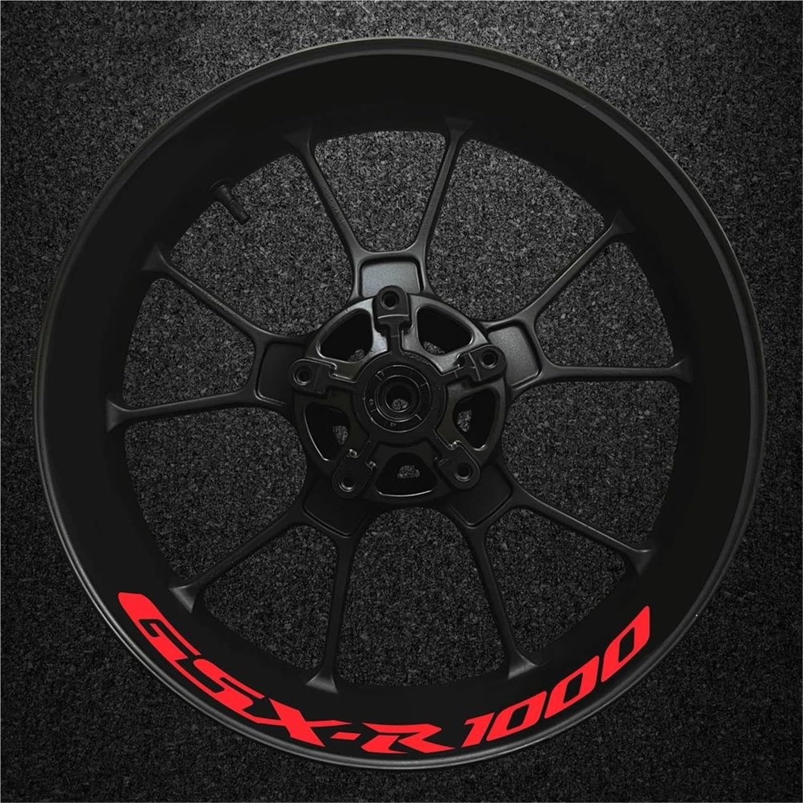Wheel Stickers Motorcycle Reflective Wheel Decal for Suzuki GSXR1000 GSXR GSX-R 1000 GSX-R1000 Rim Stripe Decals Hub Stickers Rim Reflective Decal