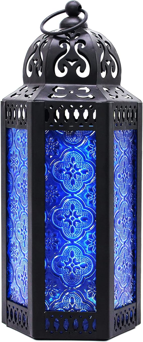CVHOMEDECO. Decorative Candle Lantern Moroccan Lanterns