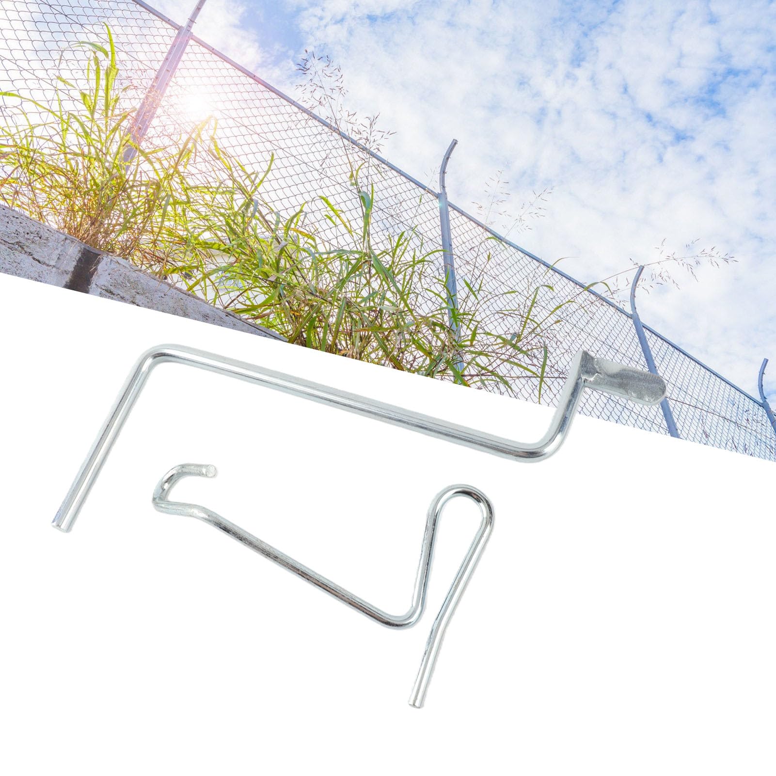 20 Pz Tendifilo Per Recinzioni, Tenditore Per Filo Metallico In Acciaio Resistente, Utensile Per Riparazione Recinzione, Strumento Per Tendere Filo Giardino