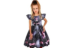 Wednesday Addams Costume Girls Dress: The Perfect Gift for Young Fans