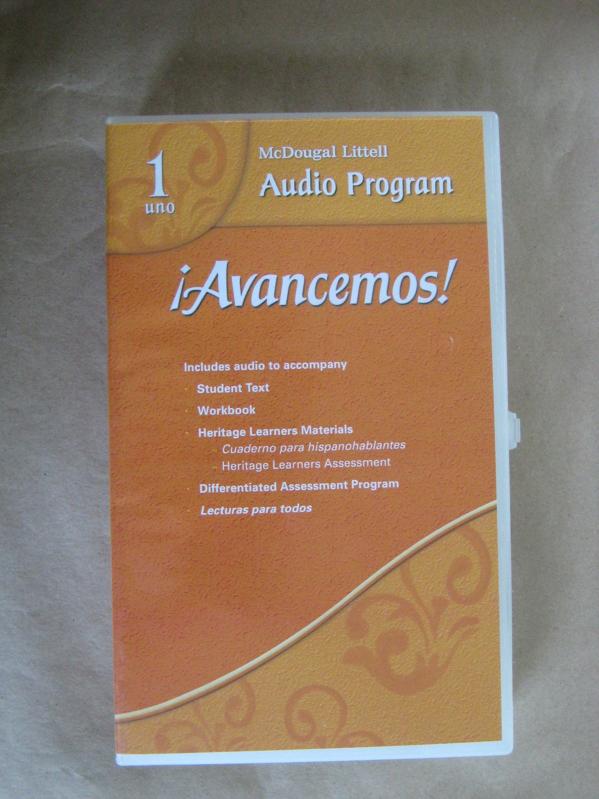!avancemos!: Audio CD Program Levels 1a/1b/1 (Spanish Edition)
