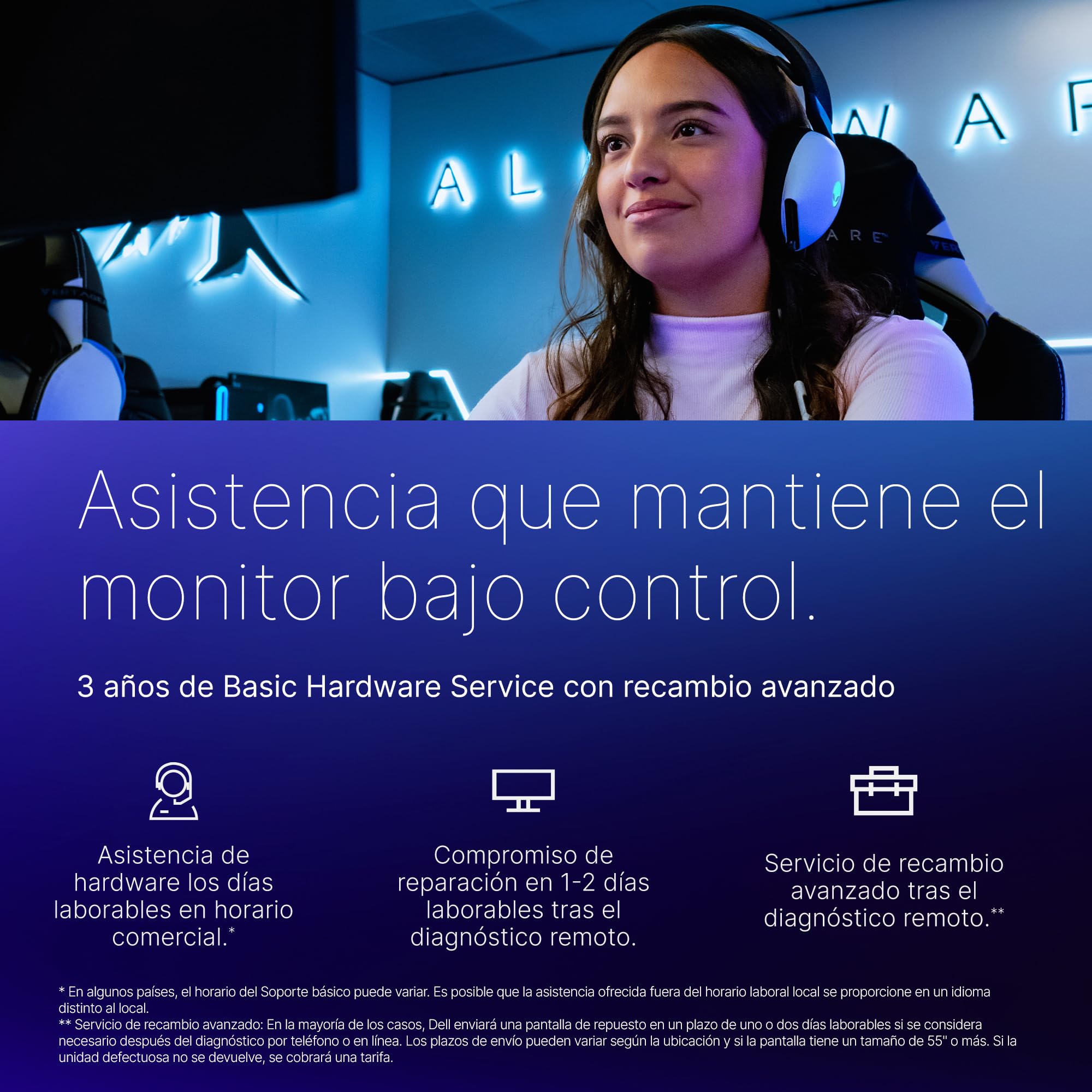 Alienware 32 Monitor Gaming - AW3225DM, QHD (2560x1440), 1500R Curvo, 180Hz, VA, 1ms, AMD FreeSync, VESA AdaptiveSync, 95% DCI-P3, HDR400, DisplayPort, 2 HDMI, 3 USB,