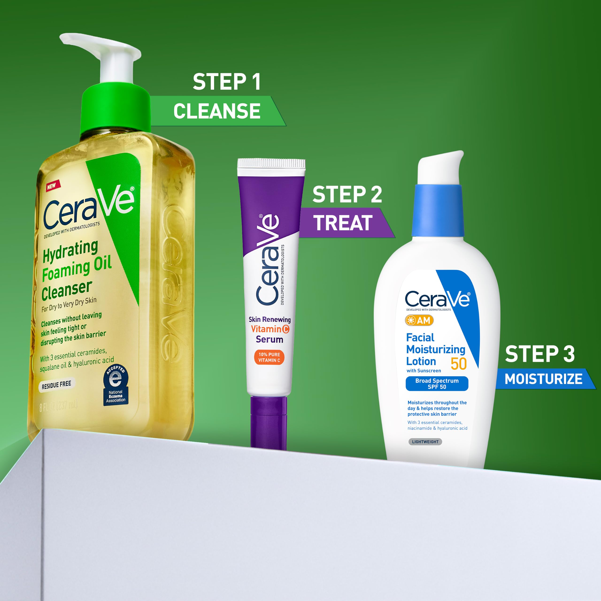 CeraVe Nemlendirici Köpük Yağı Temizleyici | Yüz ve Vücut için Skualane Yağı, Hyaluronik Asit ve Seramidler ile Nemlendirici Yağ Temizleyici | Kuru ve Çok Kuru Ciltler İçin | Kokusuz ve Kalıntı